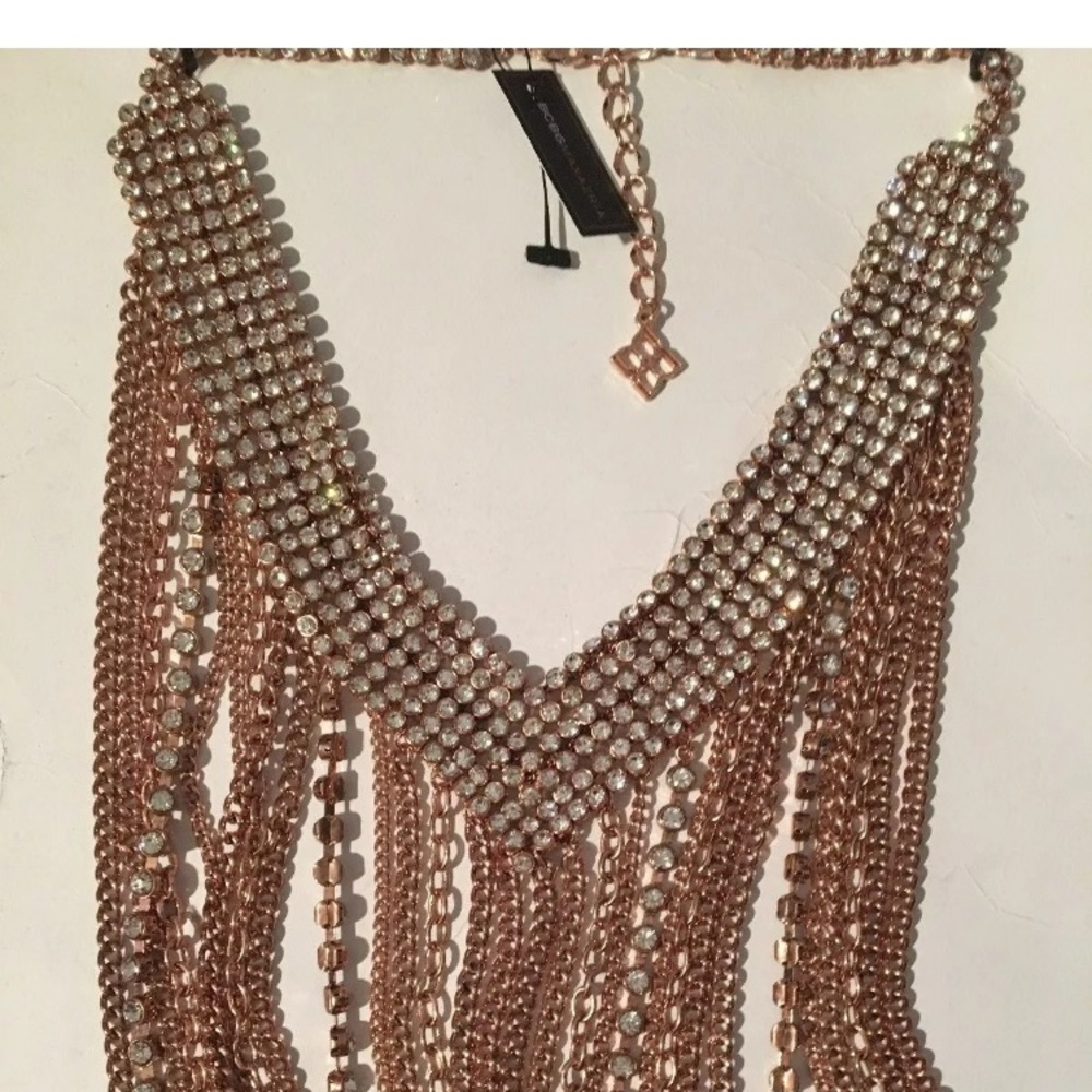 BCBGMAXAZRIA SOCIALITE Collection Bronze Necklace - Picture 8 of 10